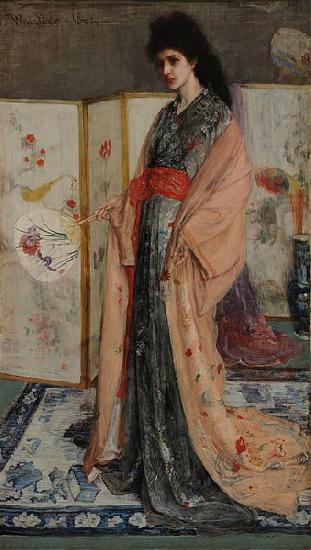 James Abbot McNeill Whistler The Princess from the Land of Porcelain china oil painting image